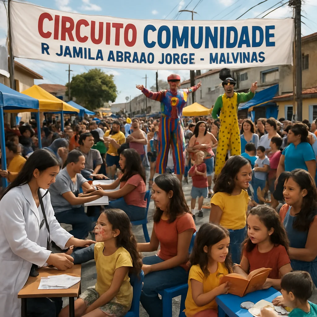 Circuito Comunidade em Campina Grande: Serviços Gratuitos e Cultura nas Malvinas