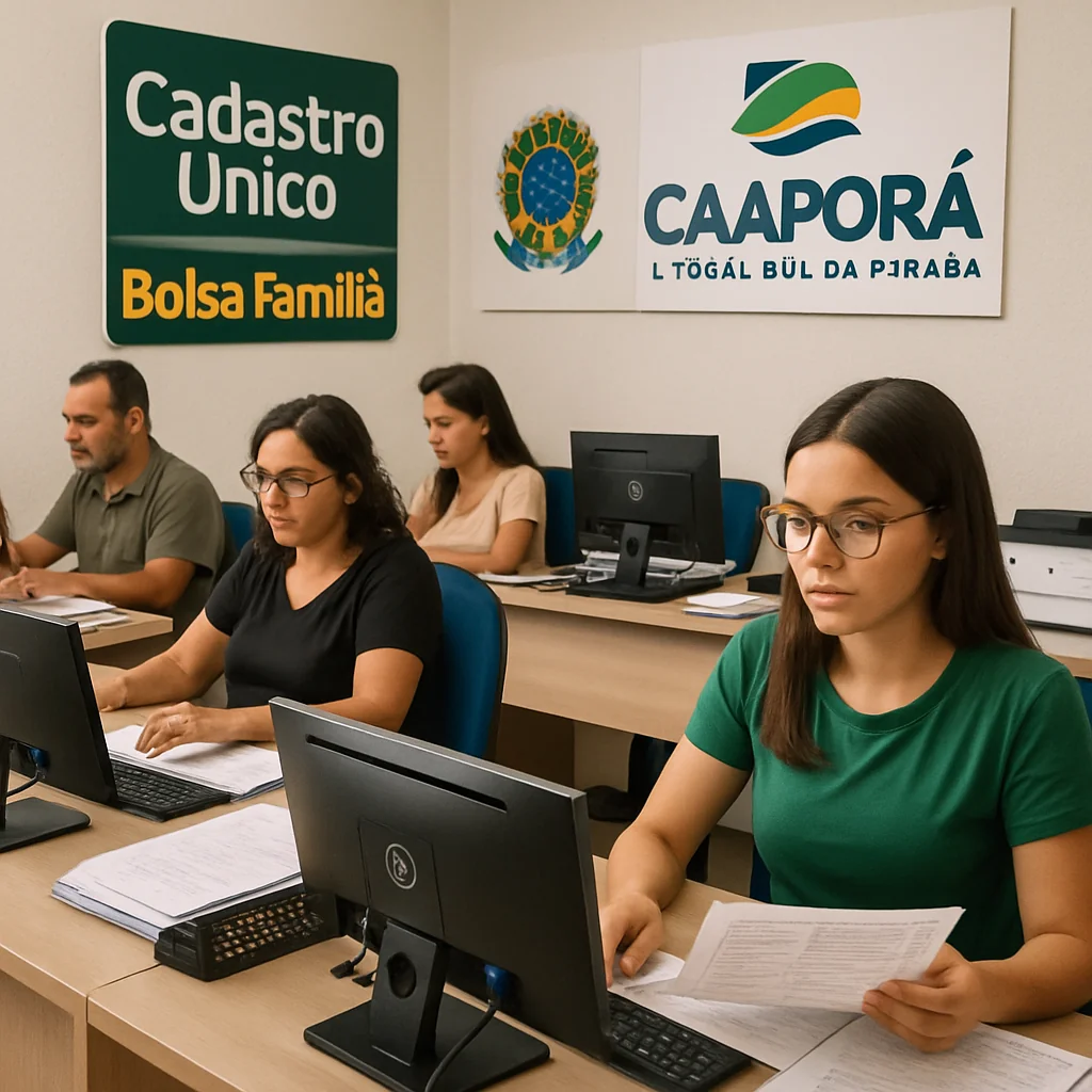 Caaporã anuncia inclusão de 8 famílias no Bolsa Família com seleção automática e gestão transparente