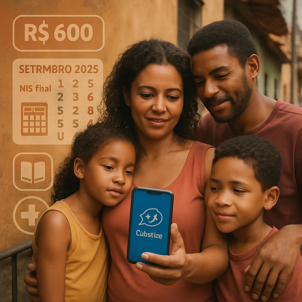A partir de 17 de setembro de 2025: Bolsa Família R$ 600 no Caixa Tem