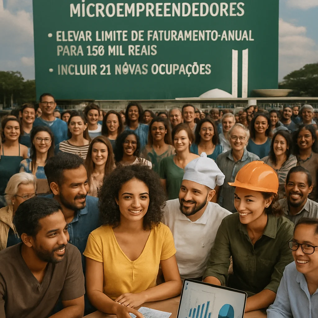 Mudanças no MEI: Teto sobe para R$150 mil e 21 novas profissões entram
