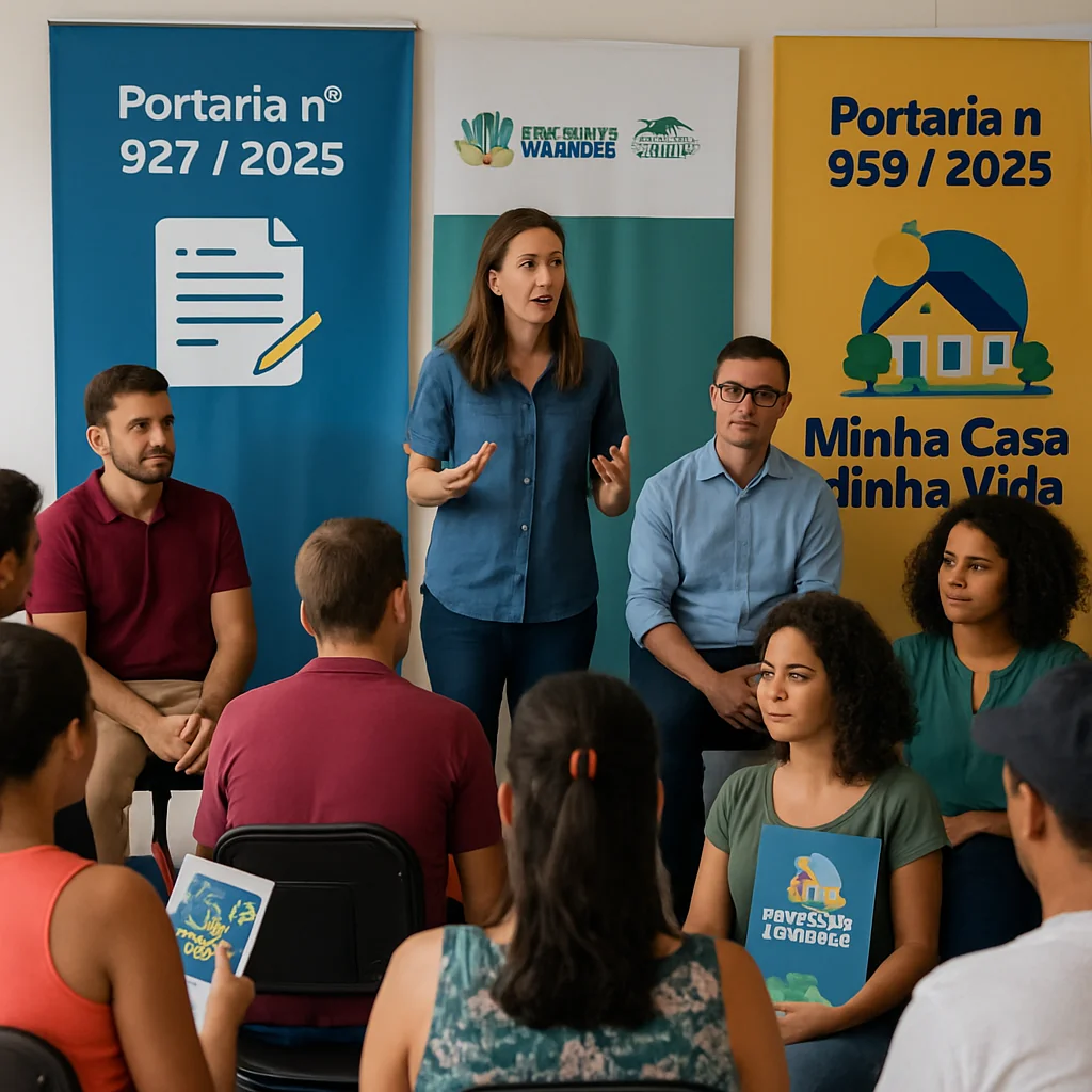 Prefeitura de Vazante e AMH realizam reunião no CRAS para Minha Casa Minha Vida 2025