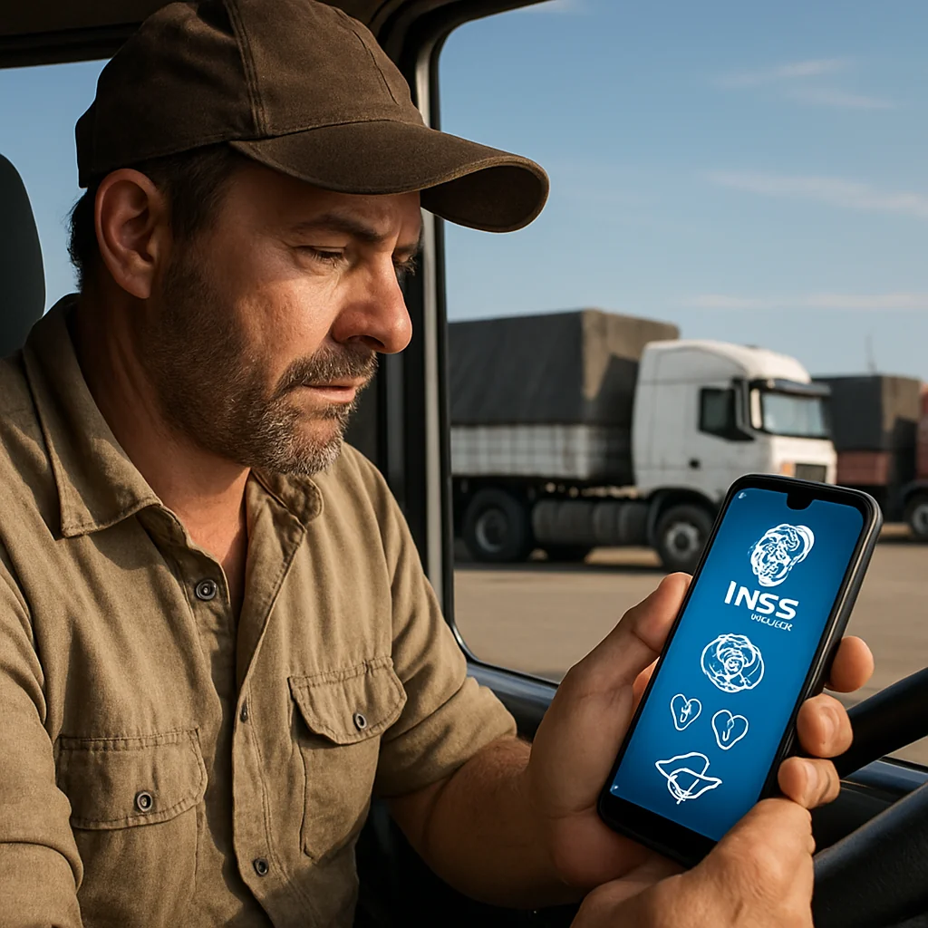 INSS lança cartilha digital para caminhoneiros com orientações essenciais