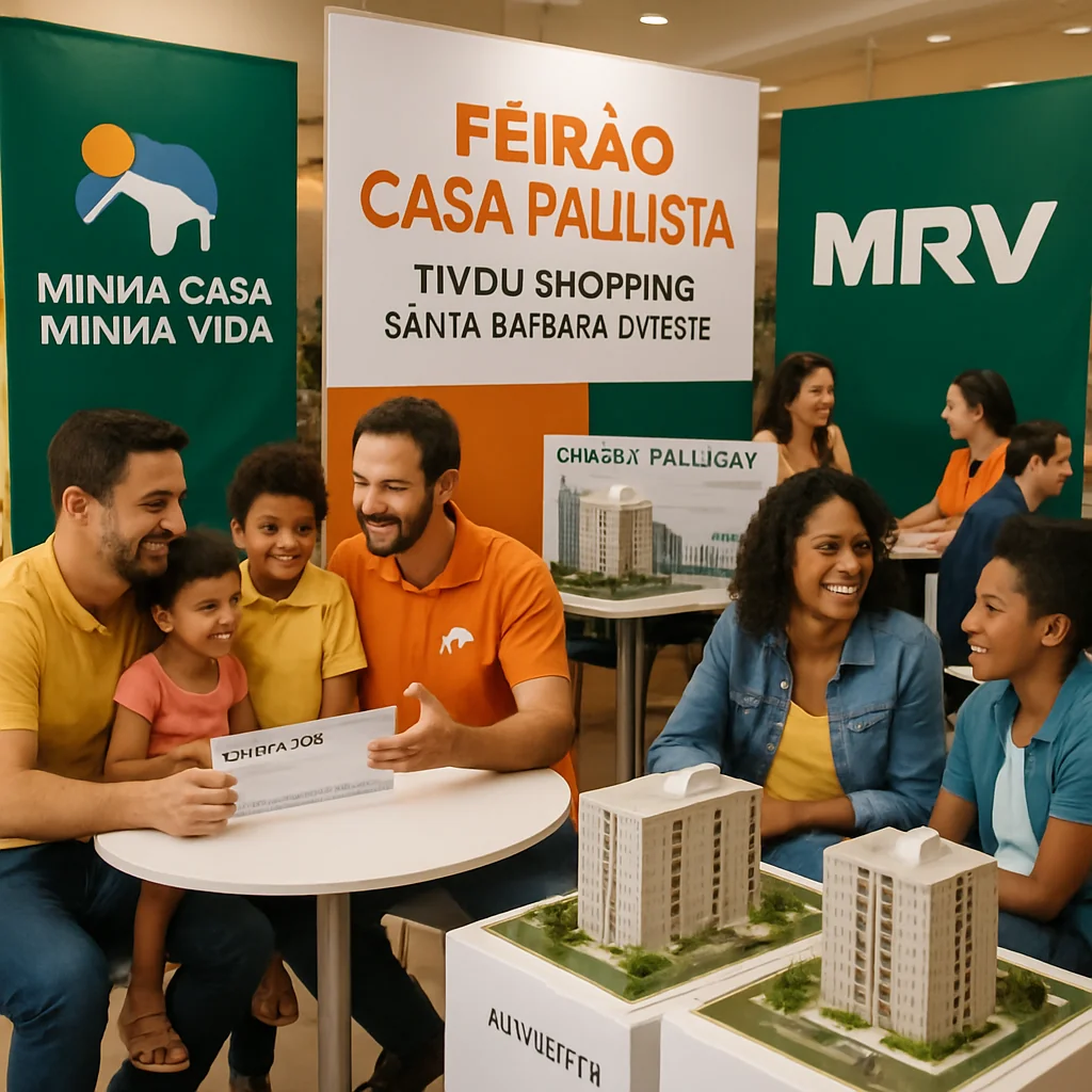 Feirão Casa Paulista MRV oferece condições facilitadas para famílias
