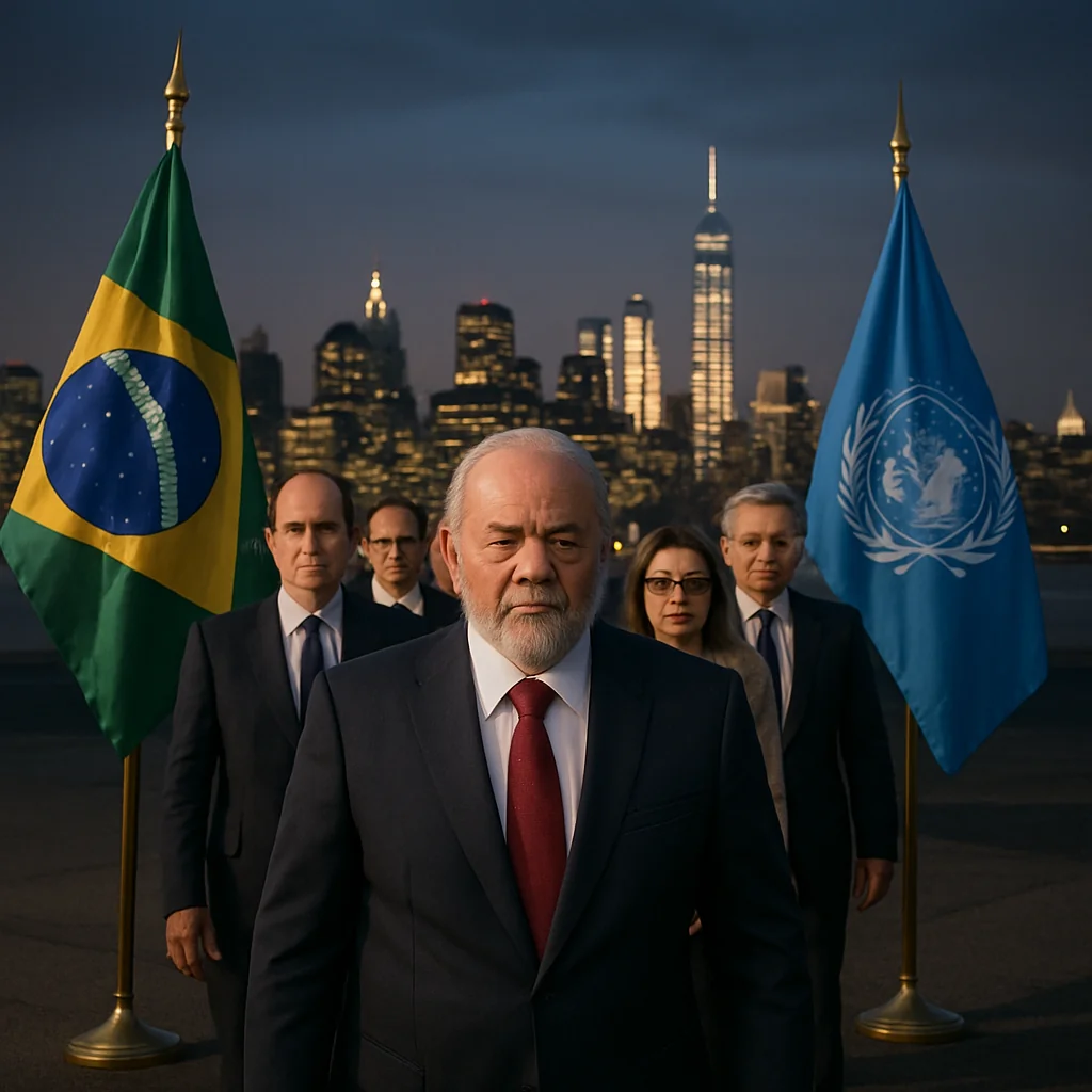 Política Lula desembarca em NY com delegação reduzida para ONU 2025