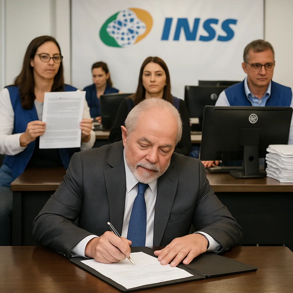 Lula sanciona lei para agilizar revisão de benefícios do INSS