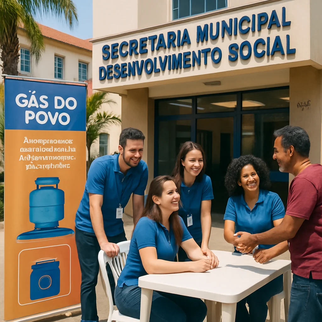 Prefeitura de Vitória da Conquista orienta sobre Gás do Povo, novo benefício do Governo Federal