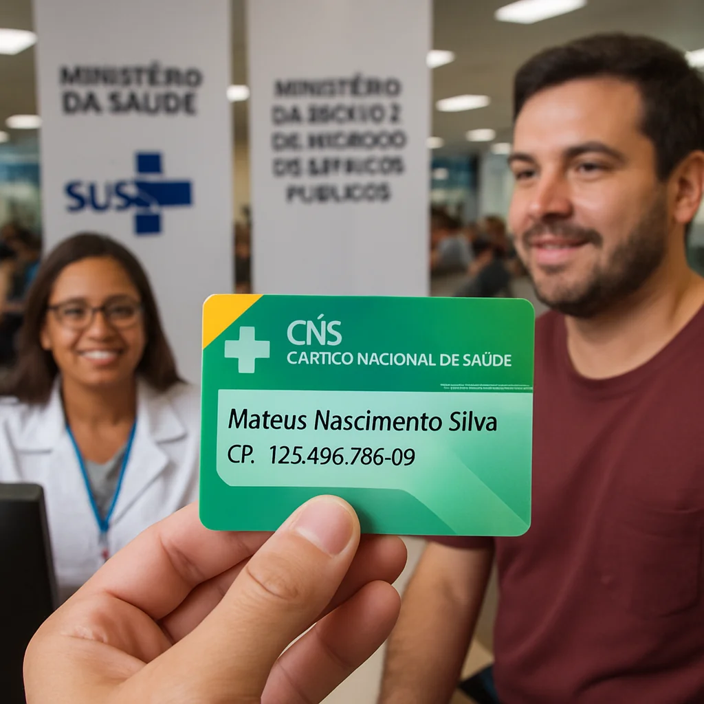 Governo Federal muda CNS: nome completo e CPF no cartão até 2026