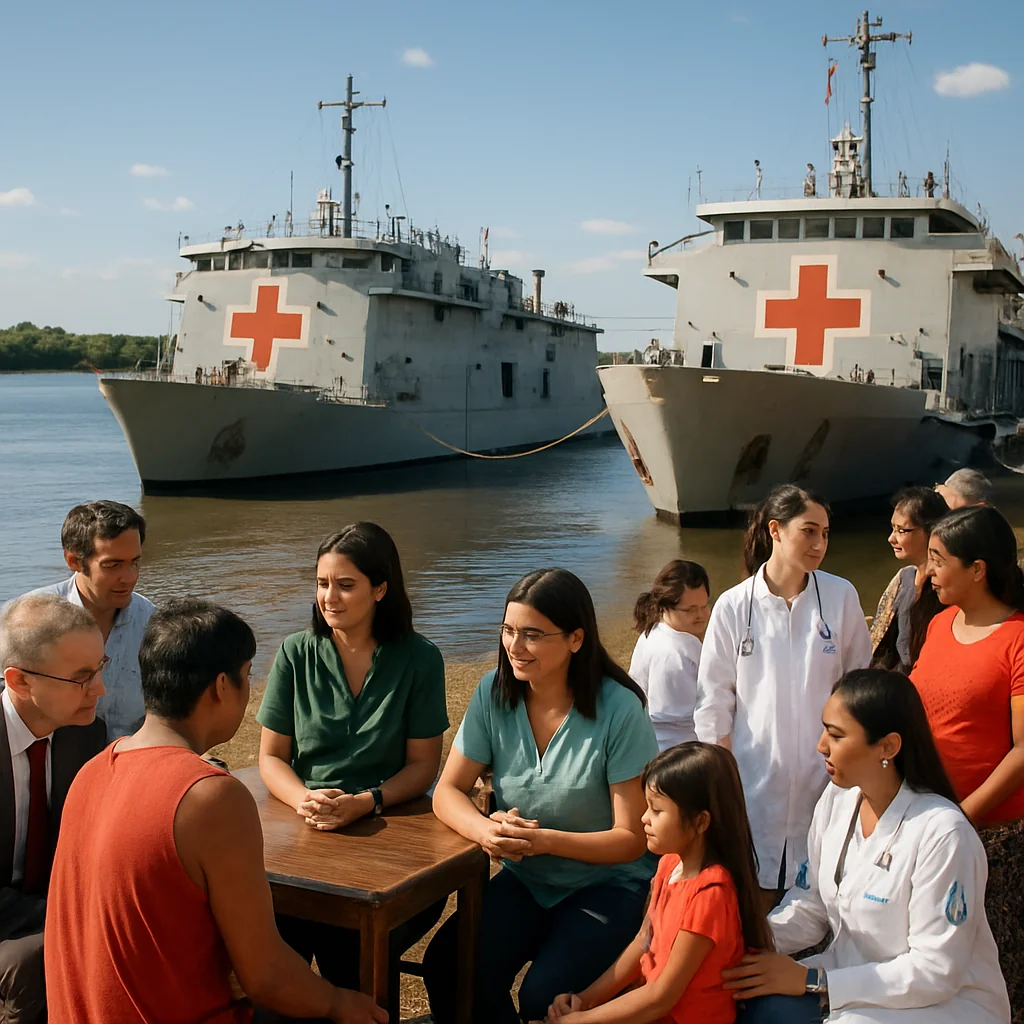 Serviços Gratuitos para Comunidades Ribeirinhas e Indígenas do Pantanal MS