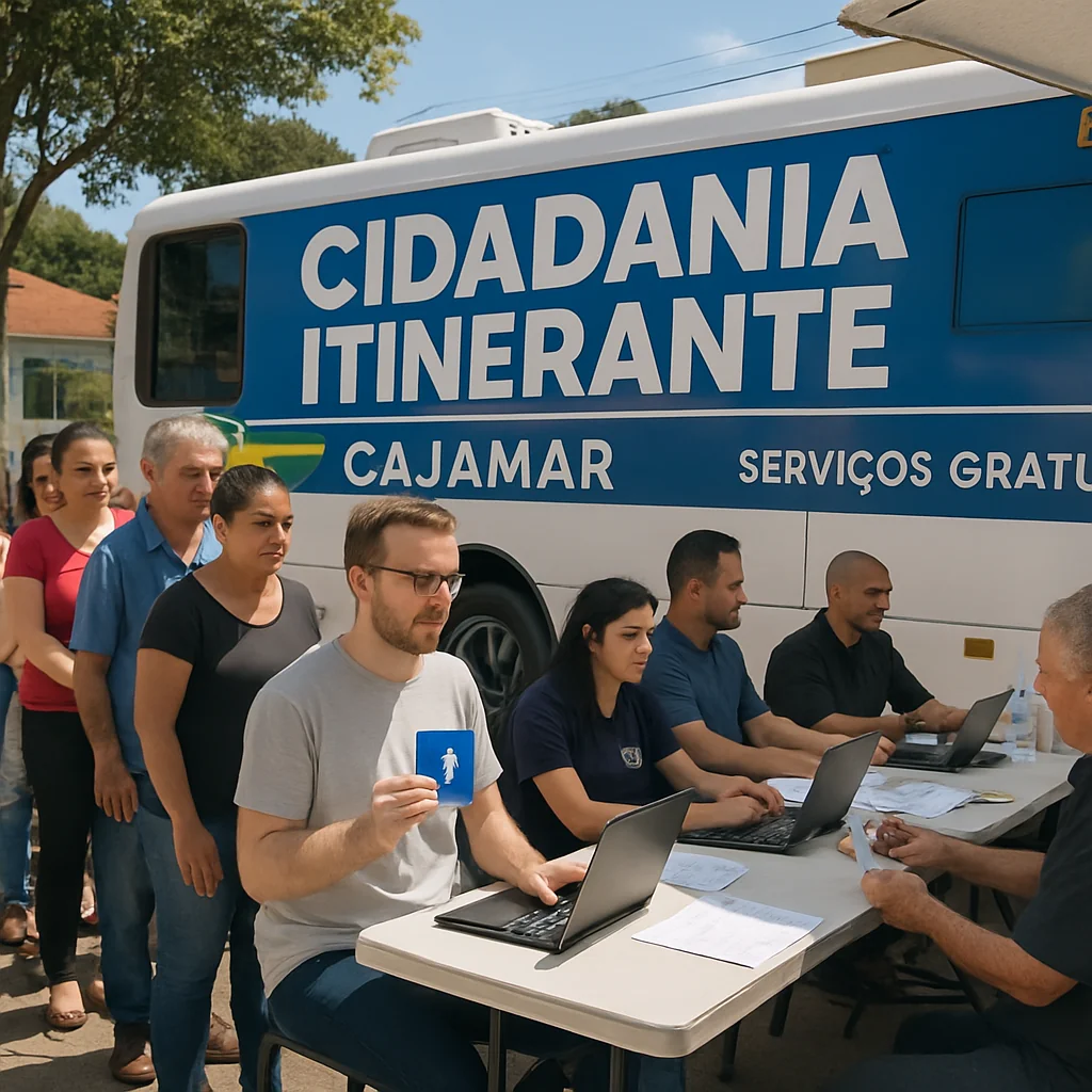 Serviços Essenciais em Cajamar: Cidadania Itinerante no Paraíso 26 e 27/09