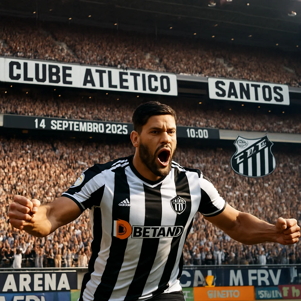 Atlético-MG x Santos: duelo decisivo na Arena MRV em 14/09/2025