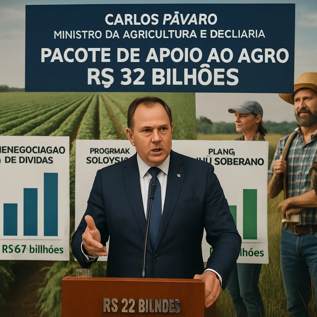 Pacote de R$ 32 Bi do Governo para Fortalecer o Agronegócio Brasileiro
