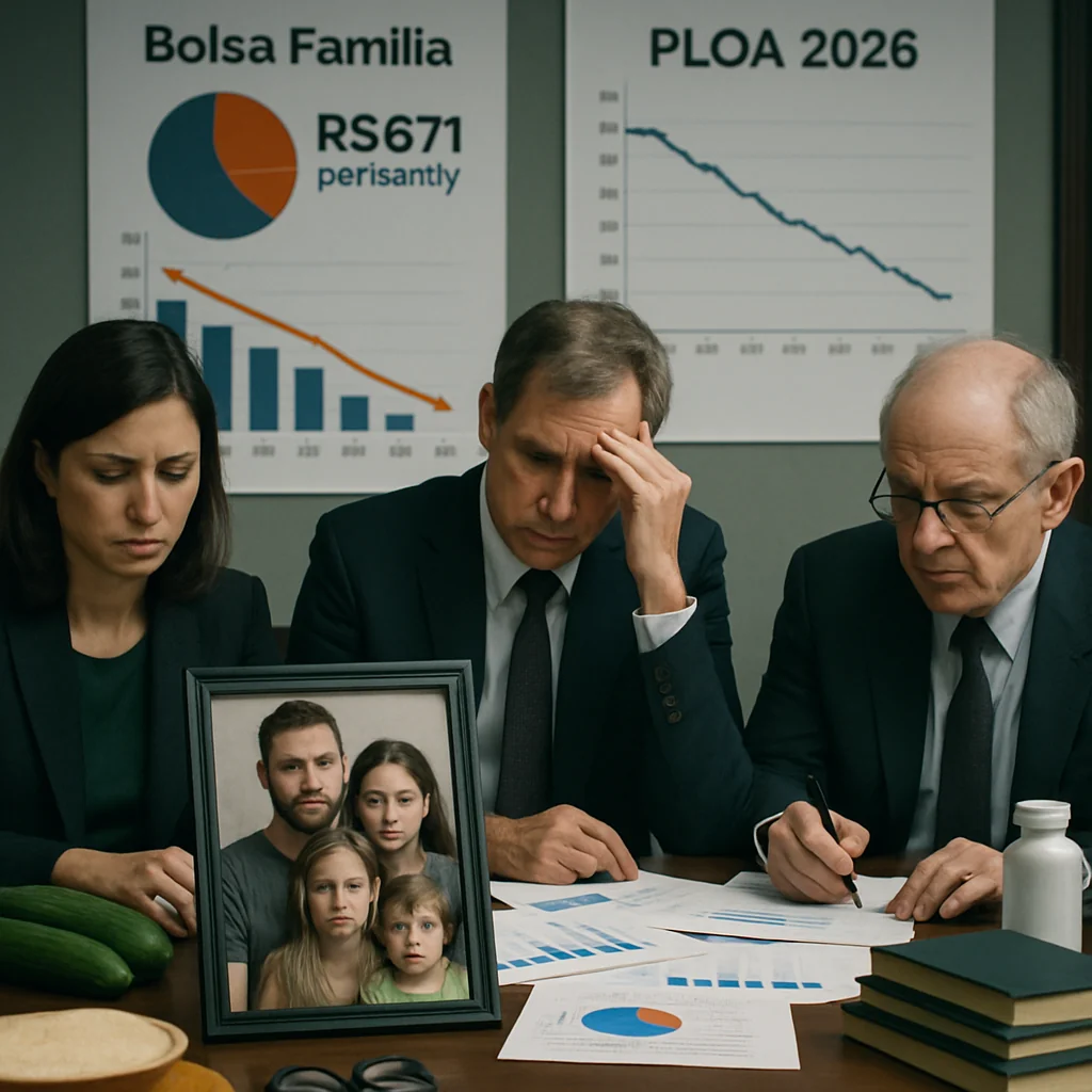 PLOA 2026: Bolsa Família Sem Reajuste e Redução de Beneficiários