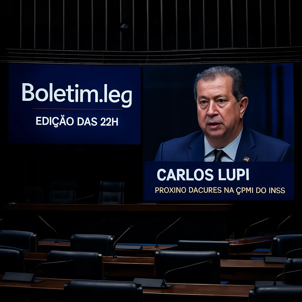 Boletim.leg 22h: Carlos Lupi na CPMI INSS e autonomia das agências