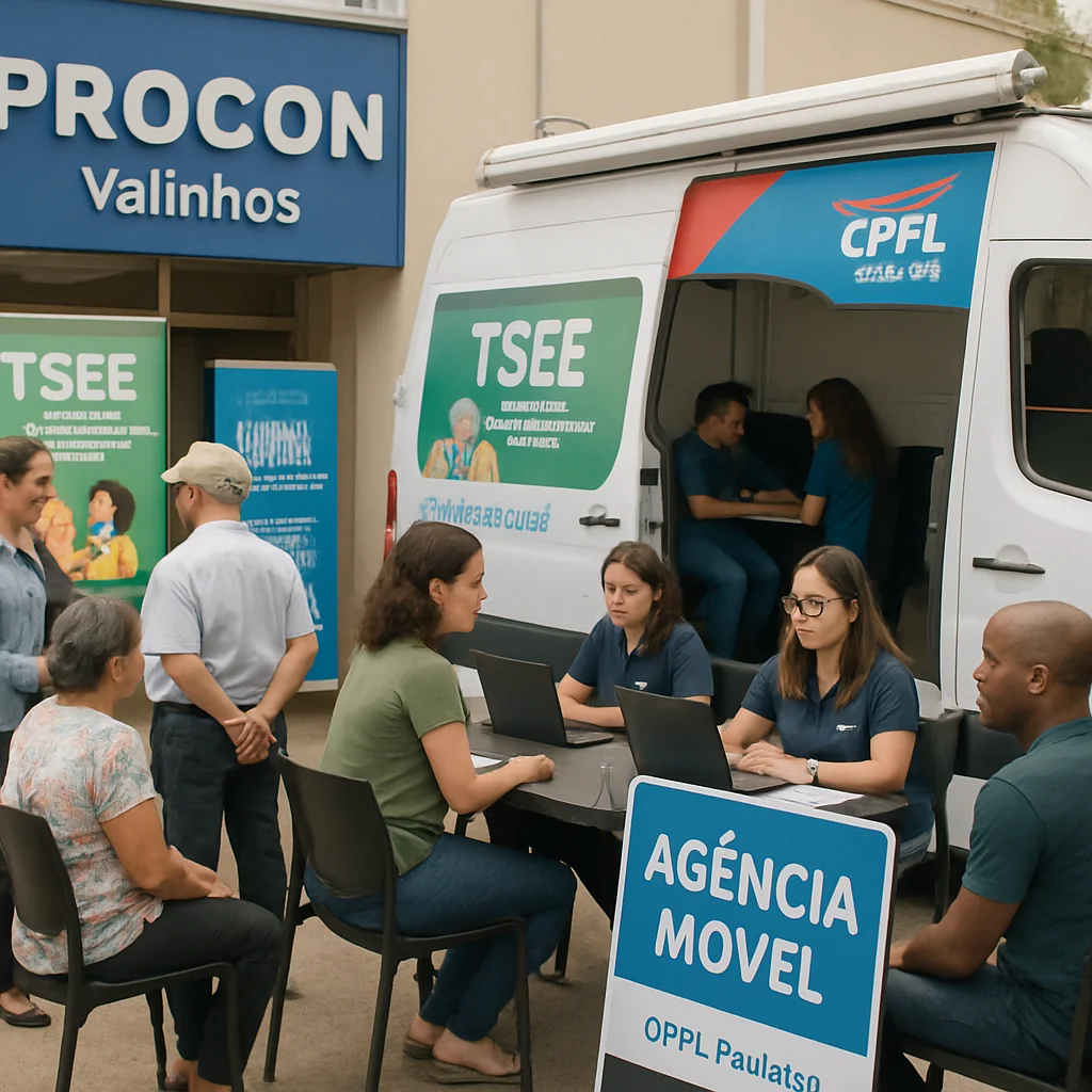 Agência Móvel CPFL Paulista facilita Tarifa Social e serviços em Valinhos nesta quinta