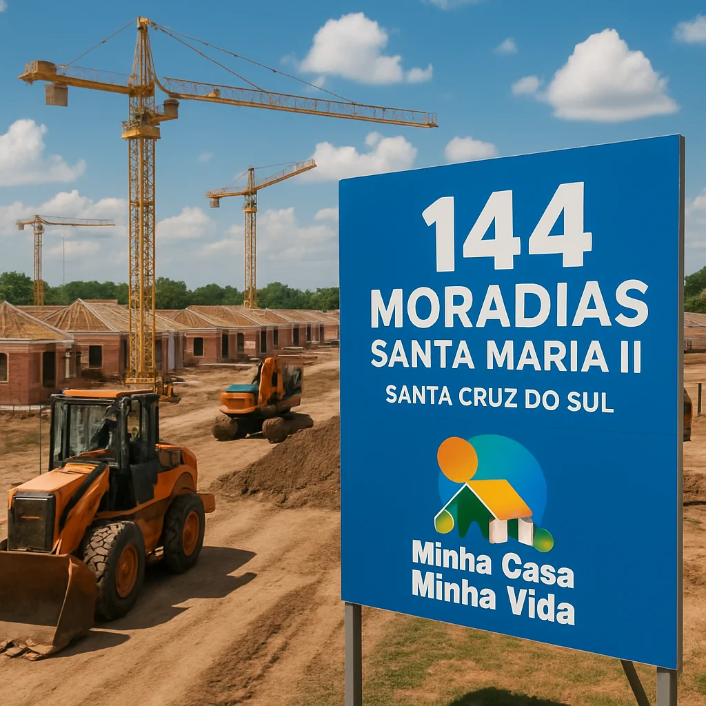 Santa Cruz do Sul terá 144 moradias do Minha Casa Minha Vida em 2026