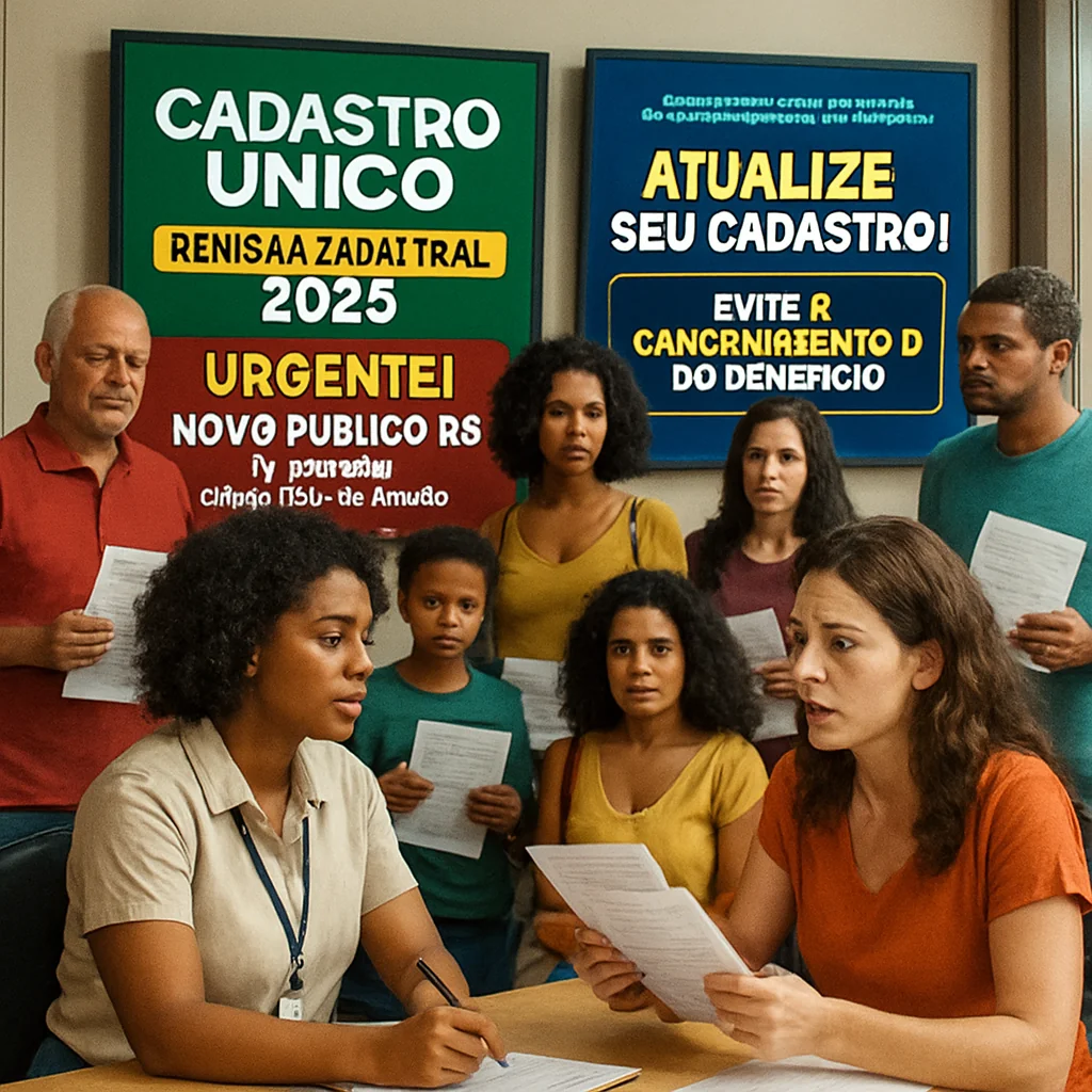 Ministério anuncia Público 8 na Revisão Cadastral 2025: Atualize já!