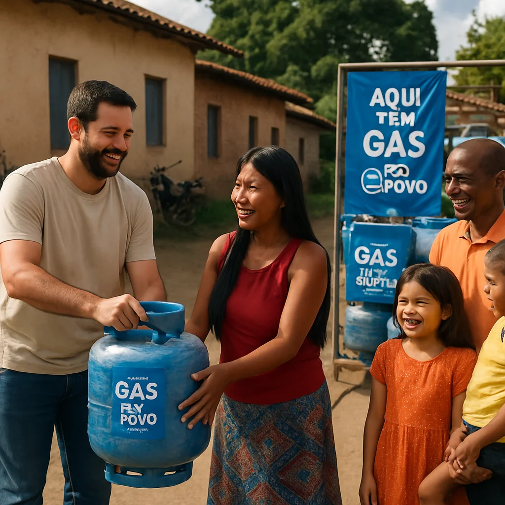 Programa Gás do Povo beneficiará 67 mil famílias em Roraima até 2026