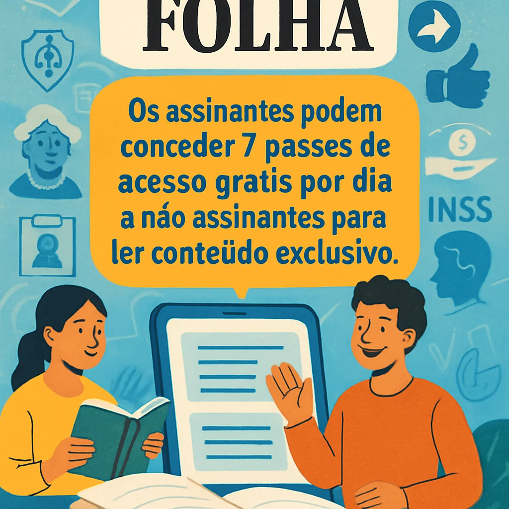 Dê o benefício do assinante: libere 7 acessos diários exclusivos Folha