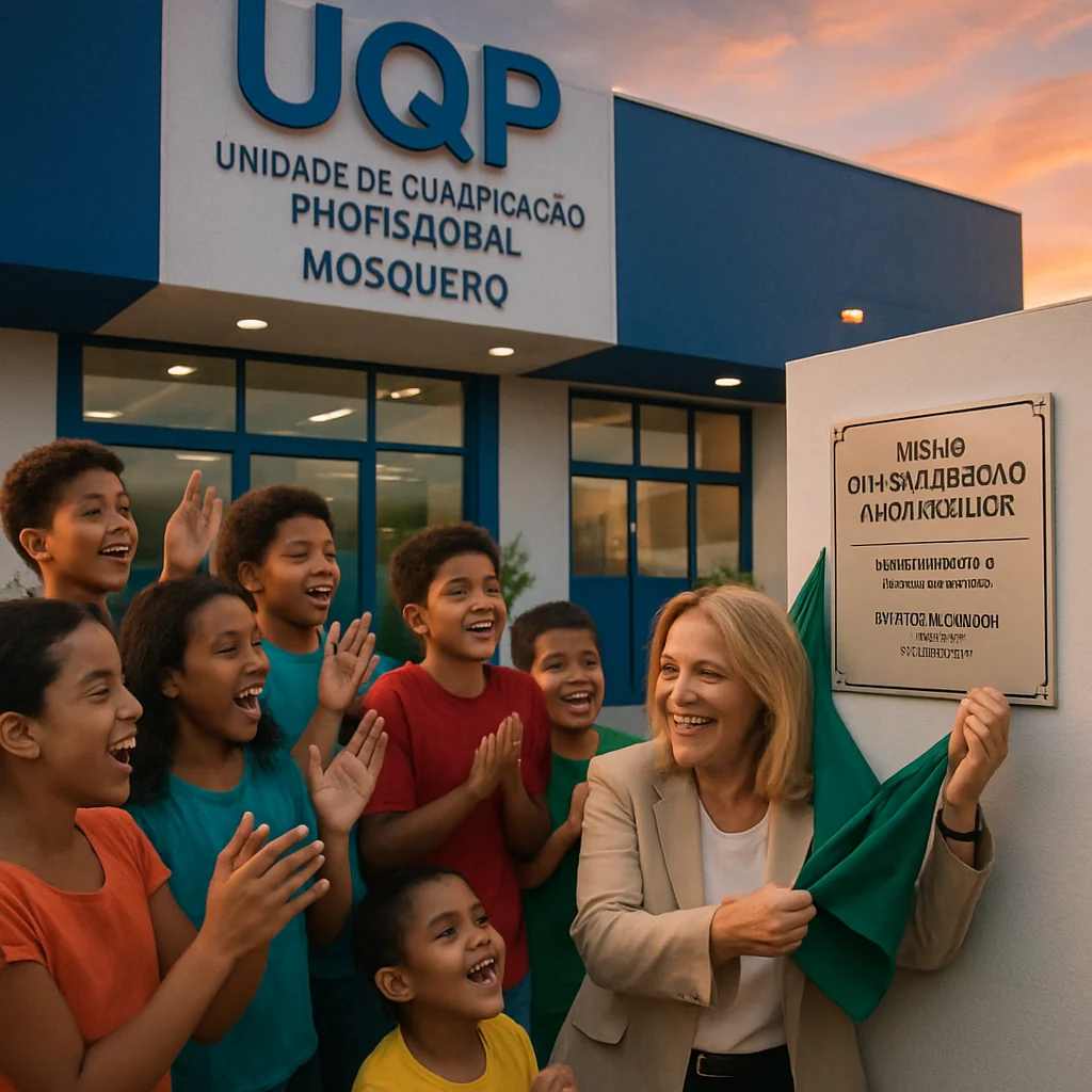 Prefeita Emília Corrêa inaugura Unidade de Qualificação no Mosqueiro