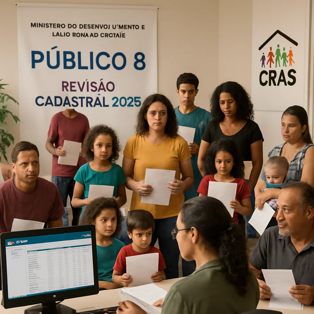 Ministério inclui Público 8 na Revisão Cadastral 2025: 2M Famílias Convocadas