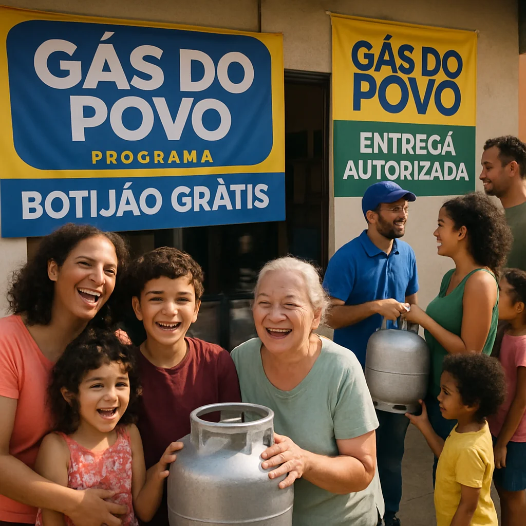 Da redação: Gás do Povo amplia auxílio-gás para 15,5 mi famílias em 2026