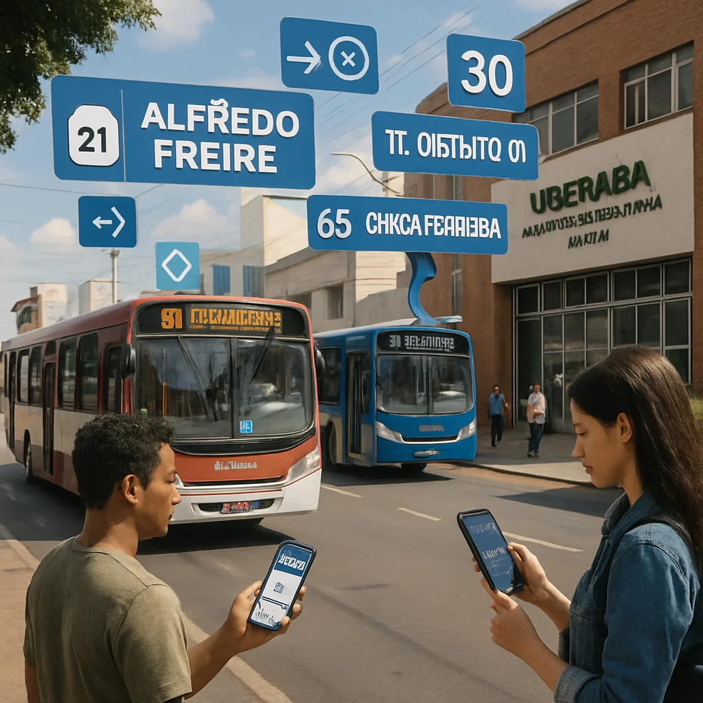 Linhas do transporte coletivo terão alteração nesta segunda (15) em Uberaba