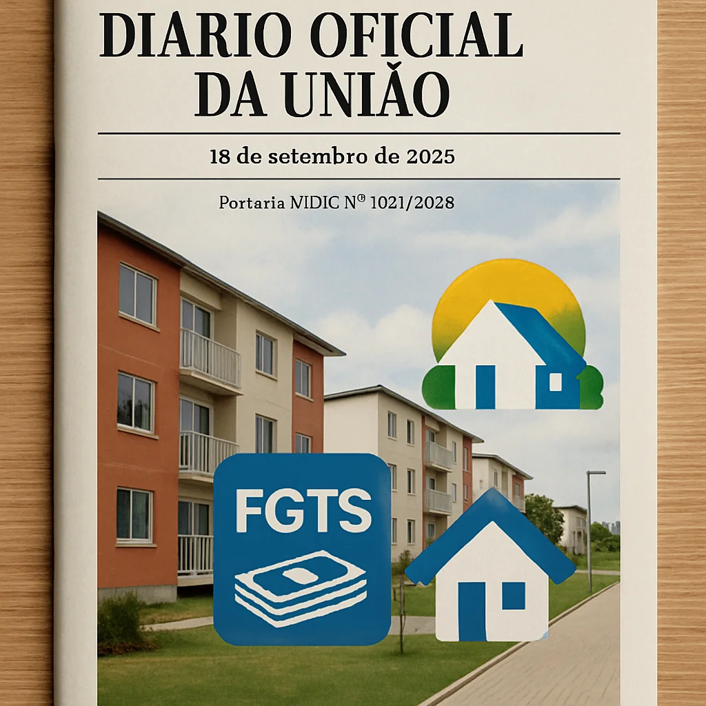 Portaria MDIC Nº 1021/2025: Regulamentação Atualizada do MCMV Cidades com FGTS