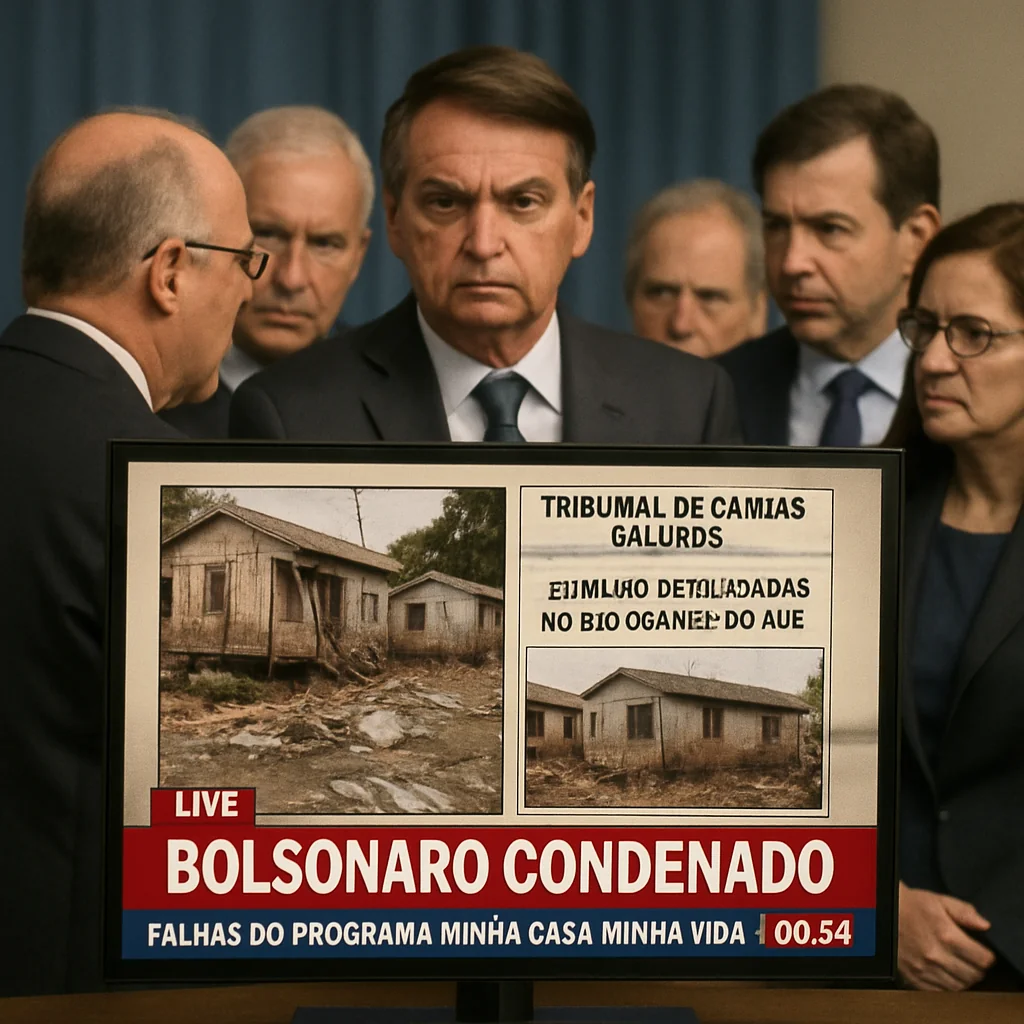 PUBLICIDADE AO VIVO: Bolsonaro condenado e TCU alerta falhas no Minha Casa, Minha Vida