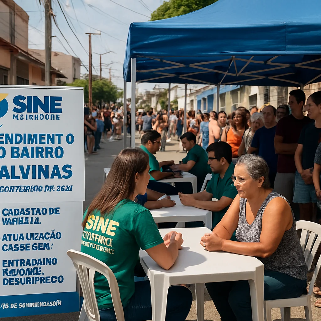 Autor: Notícias PMCG Sine Municipal oferece serviços e vagas no Circuito Comunidade Malvinas