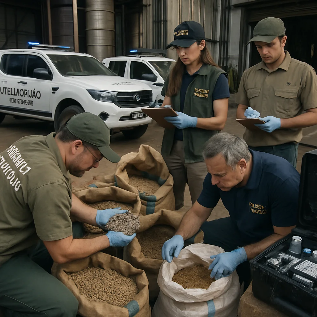 Operação do Ministério da Agricultura apreende 2,4t de café impróprio no RJ