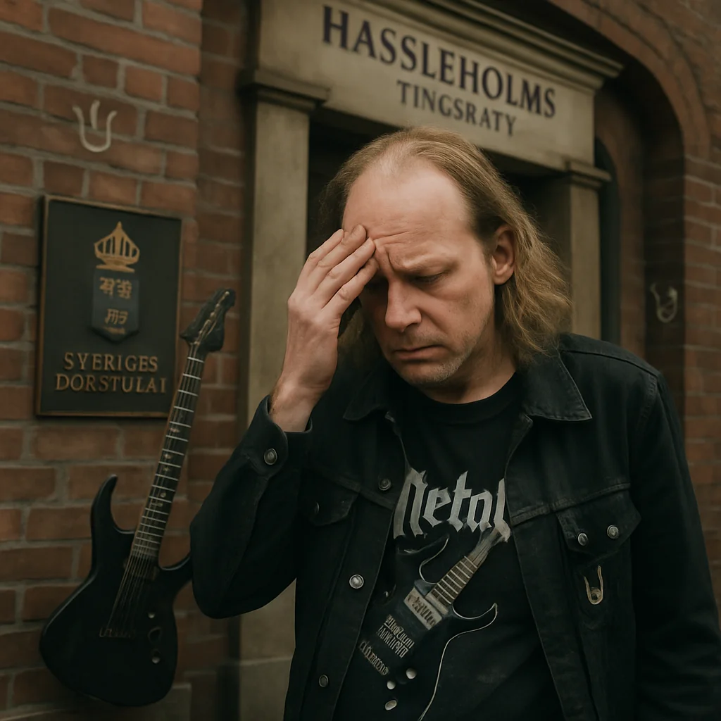 Caso Insólito na Suécia: Roger Tullgren Reconhecido como Viciado em Heavy Metal