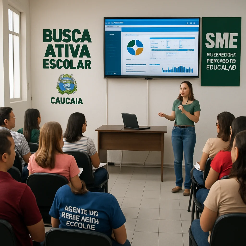 Encontro Formativo fortalece busca ativa escolar em Caucaia