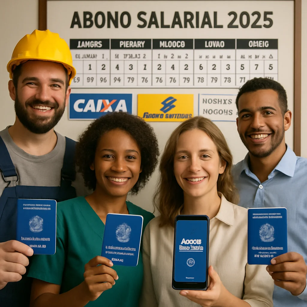Abono Salarial 2025: Quem tem direito, calendário e como sacar