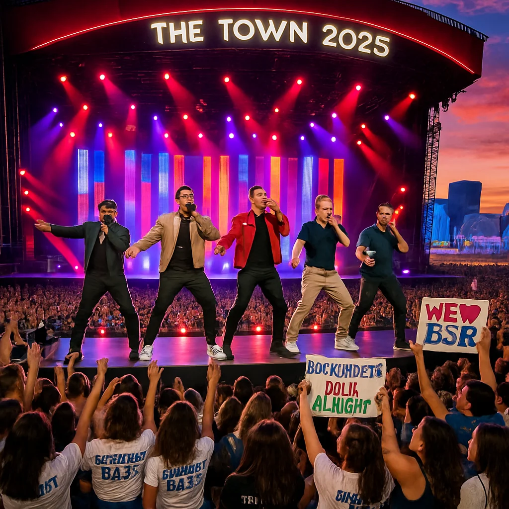 Backstreet Boys comandam sexta-feira no The Town 2025 em Interlagos