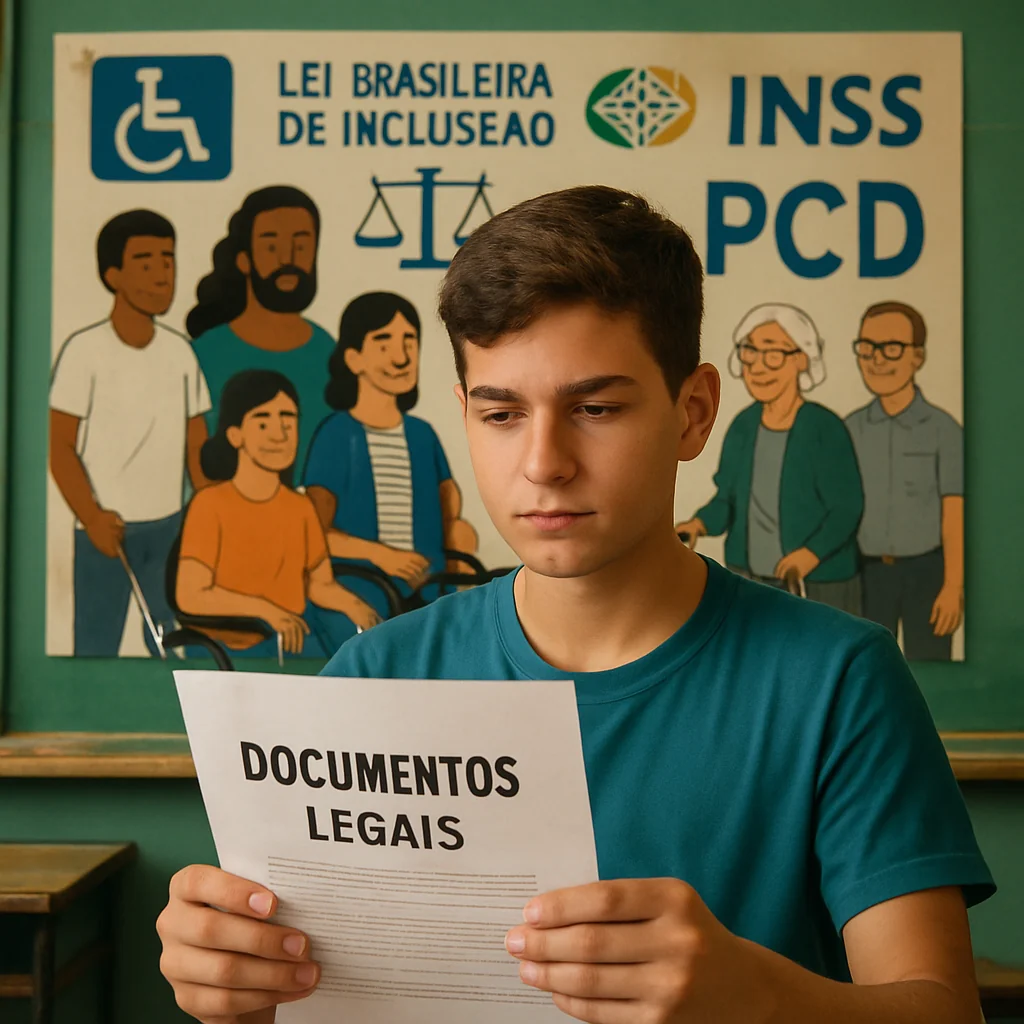 Estudante de 16 anos luta na Justiça por vaga PCD no Brasil