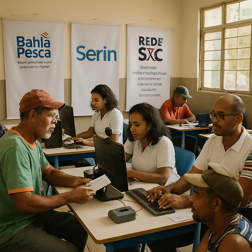 Rede SAC inicia atendimento especial para pescadores de camarão tirarem CIN
